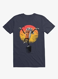 Sushi Style Navy Blue T-Shirt