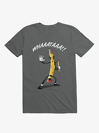 Whaaataaa!! Pencil Charcoal Grey T-Shirt