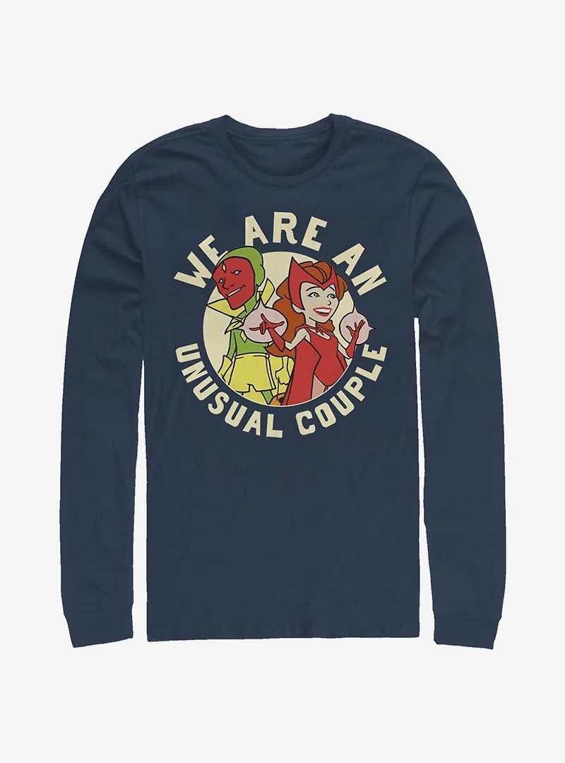 Marvel WandaVision Unusual Couple Long-Sleeve T-Shirt