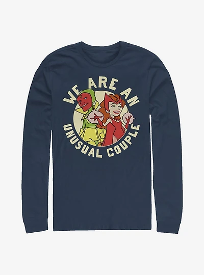 Marvel WandaVision Unusual Couple Long-Sleeve T-Shirt