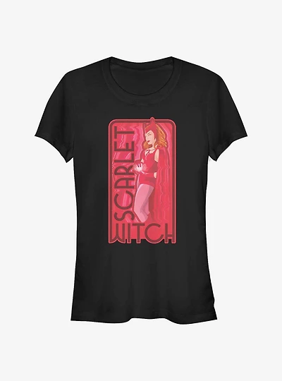 Marvel WandaVision The Scarlet Witch Girls T-Shirt