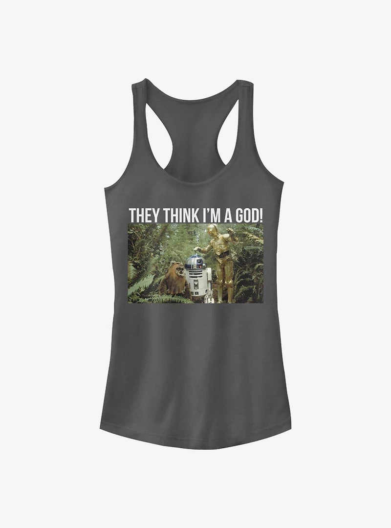 Star Wars C-3PO God Girls Tank