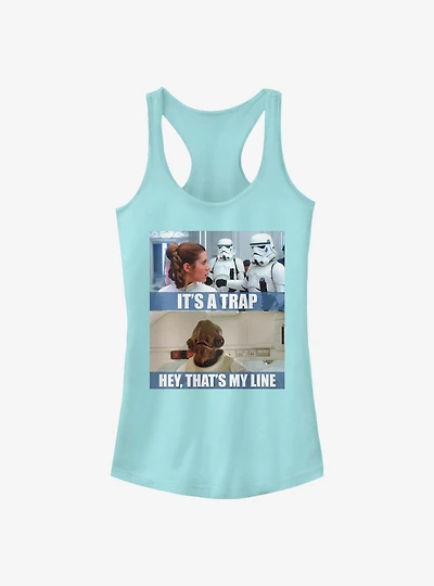 Star Wars It'S A Trap Girls Tank