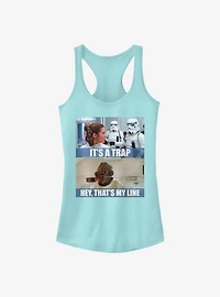 Star Wars It'S A Trap Girls Tank