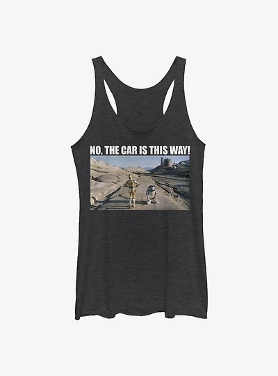 Star Wars Where's The Car Girls Tank