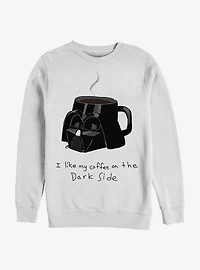Star Wars Coffee On The Dark Side Crew Sweatshirt