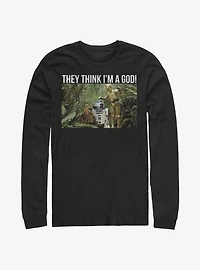 Star Wars C-3PO God Long-Sleeve T-Shirt