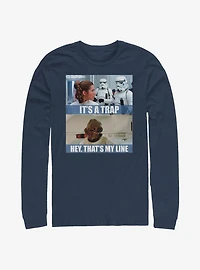 Star Wars It'S A Trap Long-Sleeve T-Shirt