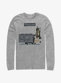 Star Wars Oversized Luggage Long-Sleeve T-Shirt