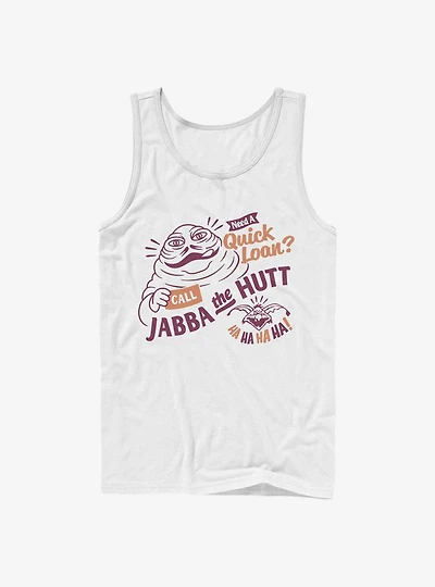 Star Wars Jabba Loans Tank Top