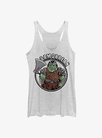 Star Wars Gamorrean Drawing Girls Tank