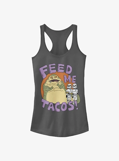 Star Wars Jabba Tacos Girls Tank