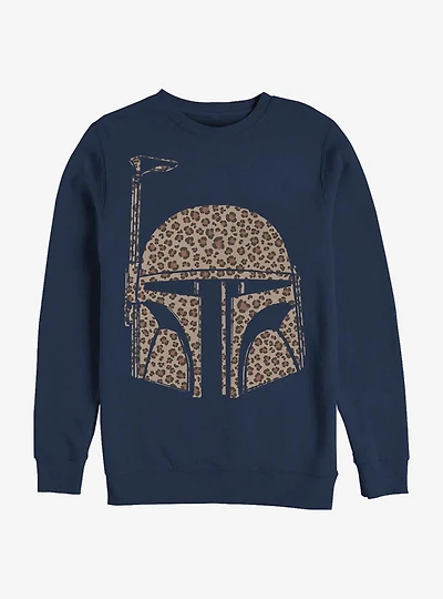 Star Wars Boba Cheetah Crew Sweatshirt