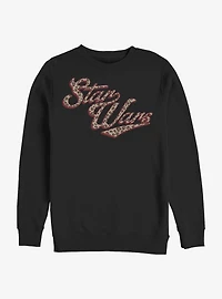 Star Wars Cheetah Font Crew Sweatshirt