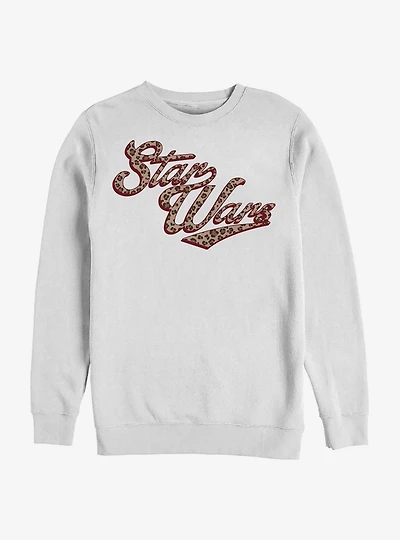 Star Wars Cheetah Font Crew Sweatshirt