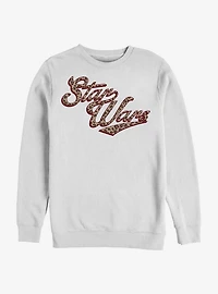 Star Wars Cheetah Font Crew Sweatshirt