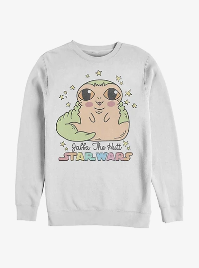 Star Wars Jabba Cute Cartoon Crew Sweatshirt