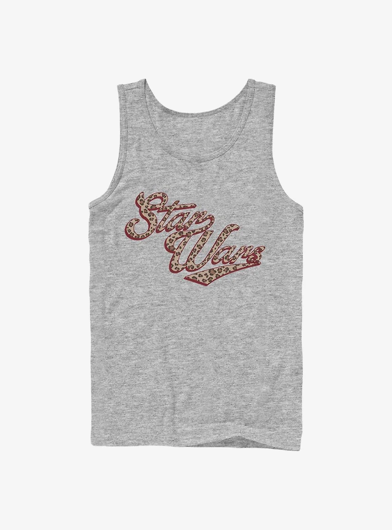 Star Wars Cheetah Font Tank