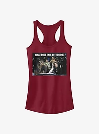 Star Wars Falcon Crew Button Girls Tank