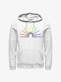 Star Wars Sabor Rainbow Hoodie