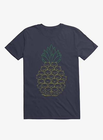 Pineaple Cat T-Shirt