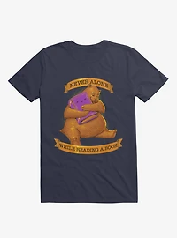 Never Alone While Reading A Book T-Shirt