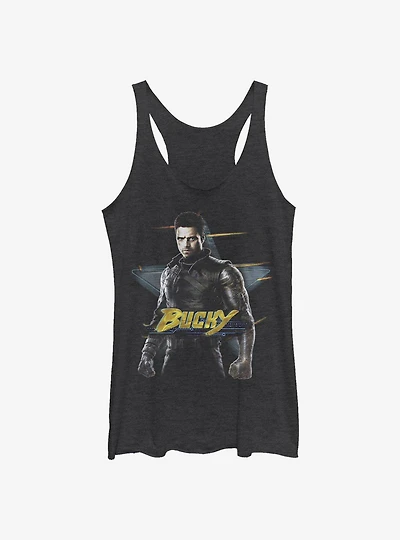 Marvel The Falcon And The Winter Soldier Bucky Girls Tank
