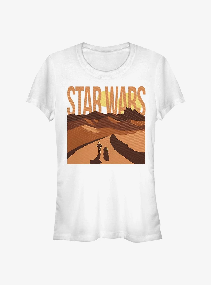Star Wars Lost The Desert Girls T-Shirt