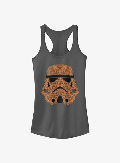 Star Wars Storm Trooper Pumpkins Girls Tank