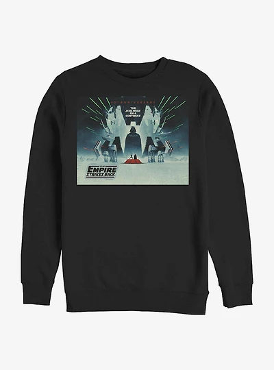 Star Wars Episode V The Empire Strikes Back 40th Anniversary Poster Sweatshirt