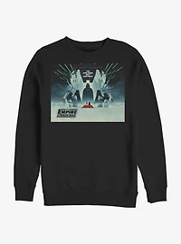 Star Wars Episode V The Empire Strikes Back 40th Anniversary Poster Sweatshirt