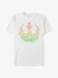 Star Wars Rainbow Rebel Roses T-Shirt
