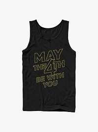 Star Wars May The 4th Be With You Logo Tank