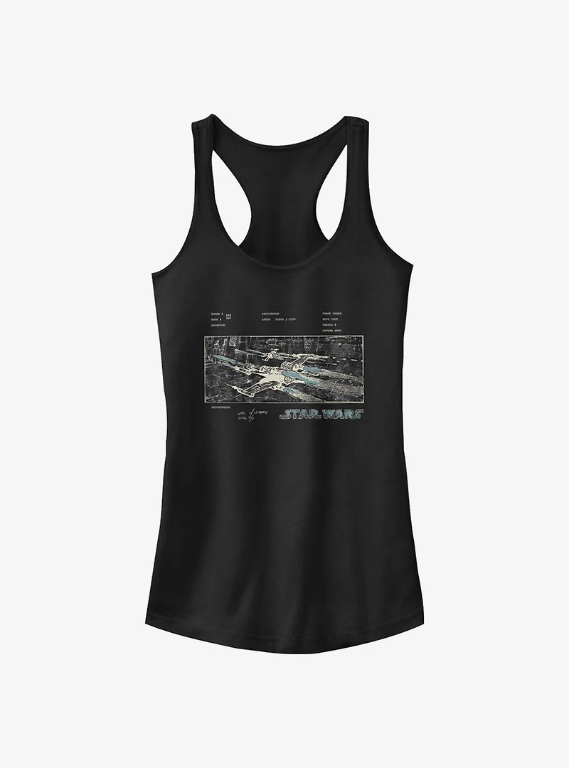 Star Wars Concept Plate Girls Tank