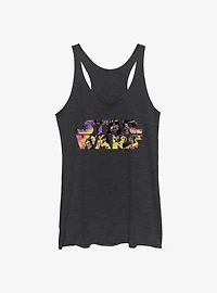 Star Wars Logo Poster Movie Scenes Girls Tank