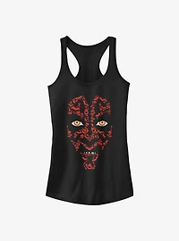 Star Wars Maul Halloween Icons Girls Tank