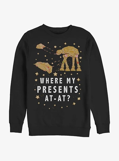 Star Wars Gingerbread At-At Crew Sweatshirt