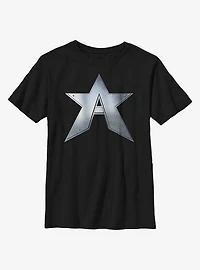Marvel The Falcon And Winter Soldier John Walker Captain Symbol Youth T-Shirt