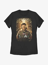 Marvel Loki Arc Poster Womens T-Shirt