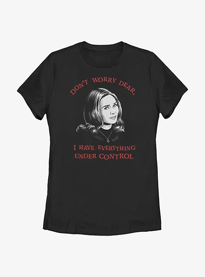 Marvel WandaVision Under Control Womens T-Shirt