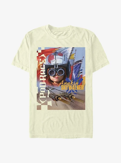 Star Wars Anakin Pod Poster T-Shirt