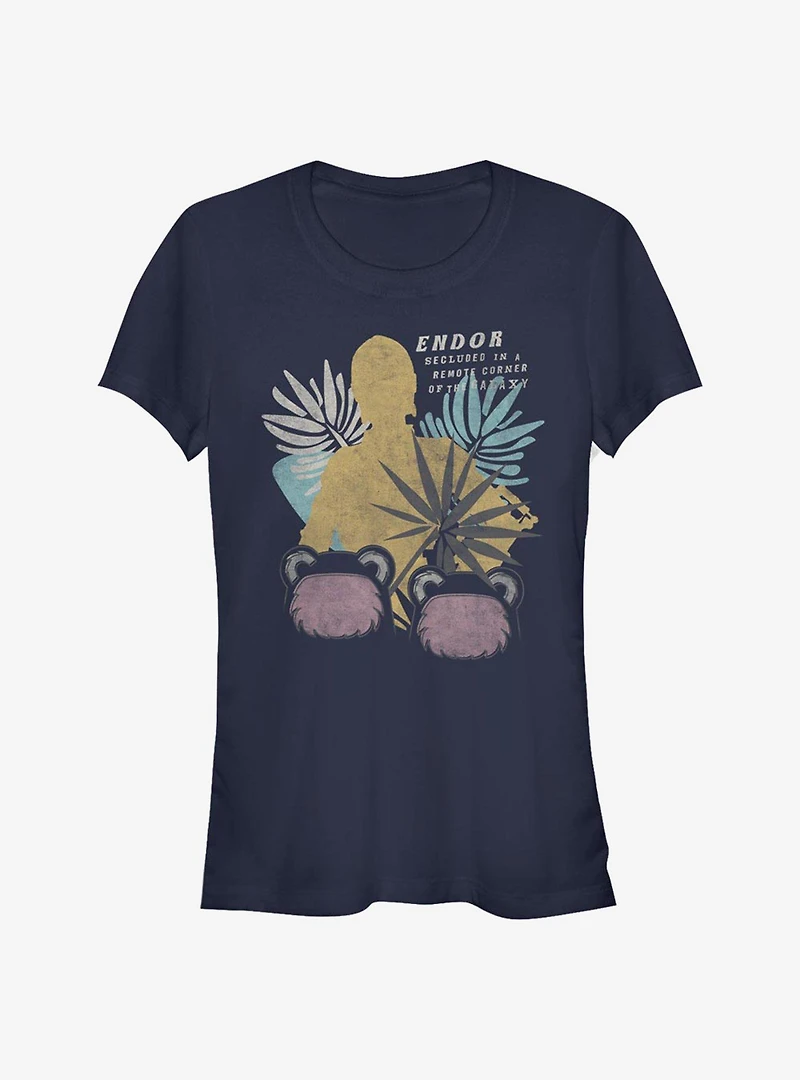 Star Wars Endor A Remote Corner Girls T-Shirt