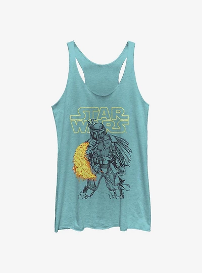 Star Wars Heat Thrower Girls Tank