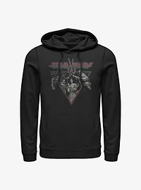 Star Wars Flaming Battle Hoodie