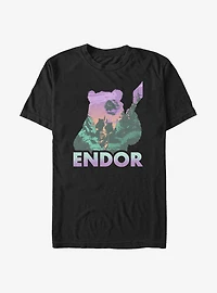 Star Wars Endor Silhouette T-Shirt