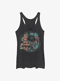 Star Wars Space Bubble Girls Tank