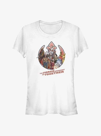 Star Wars: The Rise Of Skywalker Rebel Together Girls T-Shirt