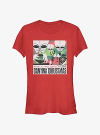 Star Wars Cantina Christmas Girls T-Shirt