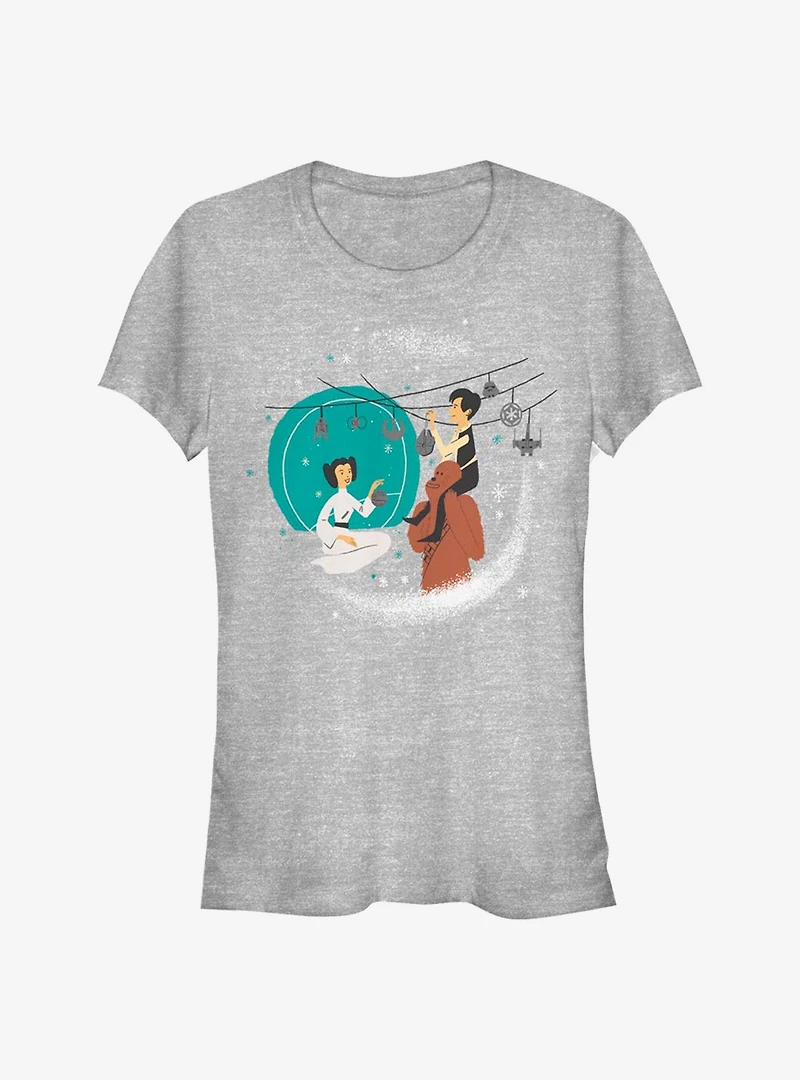 Star Wars Hanging Ornaments Girls T-Shirt