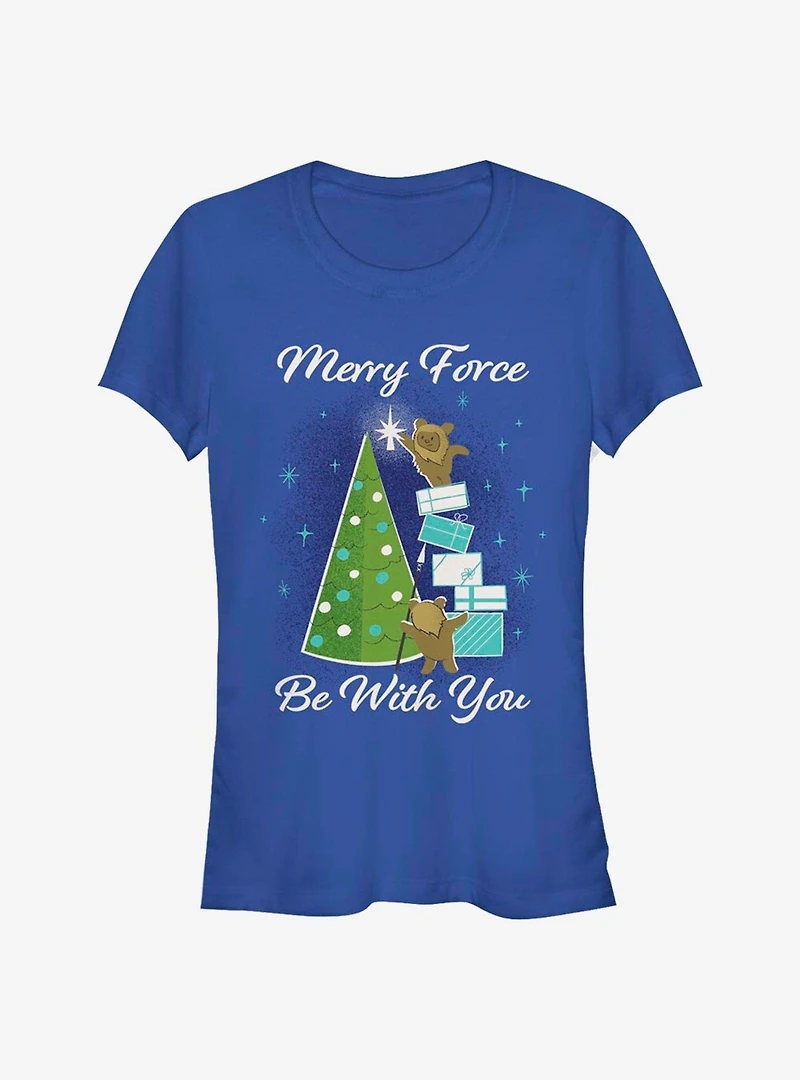 Star Wars Merry Ewoks Girls T-Shirt